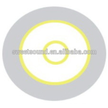 Disco de cerámica piezo cerámica de la alarma de la fábrica de guangdong 3.0khz diafragma piezoeléctrico de 35m m